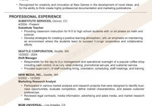 Sample Resume for Co Op Position Resume Examples 2 – Letter & Resume