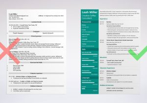 Sample Resume for Coffee Shop Worker Barista Resume: 20lancarrezekiq Examples Of Job Descriptions & Skills