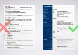 Sample Resume for College Application Template College Resume Template for High School Students (2021)