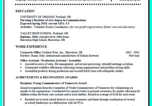 Sample Resume for College Student Looking for Summer Job Best Current College Student Resume with No Experience Student …