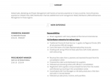 Sample Resume for Commercial Manager In India Mercial Manager Resume Samples and Templates