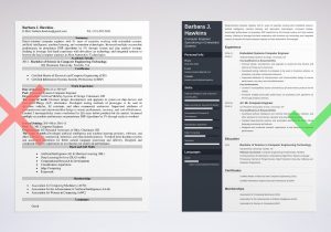 Sample Resume for Computer Engineering Students Computer Engineering Resume Examples (template & Guide)