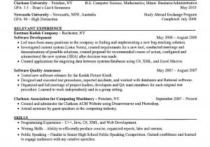Sample Resume for Computer Programming Student Computer Science Resume Example Student Resume Template, Resume …