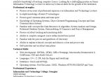 Sample Resume for Computer Science Lecturer In Engineering College Sample Information Technology Lecturer Resume – Id:5c13089cb82c8