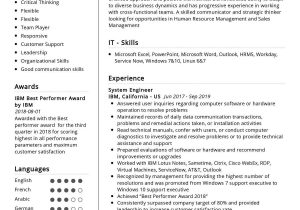 Sample Resume for Computer Systems Engineer System Engineer Resume Example 2022 Writing Tips – Resumekraft