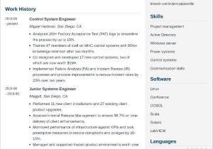 Sample Resume for Computer Systems Engineer Systems Engineer Resumeâexamples and 25lancarrezekiq Writing Tips