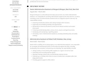 Sample Resume for Construction Administrative assistant 19 Administrative assistant Resumes & Guide Pdf 2022