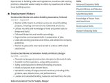 Sample Resume for Construction Insulation Worker Construction Resume Examples & Writing Tips 2022 (free Guide)