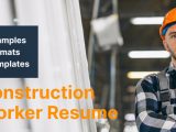 Sample Resume for Construction Insulation Worker Construction Worker Resume Examples & Writing Guide Cakeresume