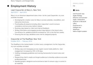 Sample Resume for Content Writer Fresher Content Writer Resume Objective October 2021