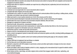 Sample Resume for Content Writer Fresher Sample Resume Content Writer Fresher