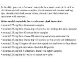Sample Resume for County Court Clerk Position top 8 Circuit Court Clerk Resume Samples