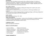 Sample Resume for Crating and Shipping Sample Pick Packer Resume Pdf Warehouse forklift