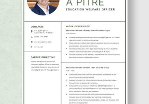 Sample Resume for Cremation View Specialist Animal Welfare Officer Resume Template – Word, Apple Pages, Psd …