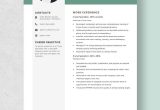 Sample Resume for Cruise Ship Nurse Cruise Specialist Resume Template – Word, Apple Pages Template.net