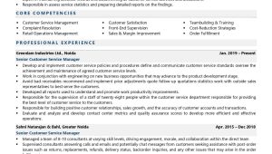 Sample Resume for Customer Relations Specialist Customer Service Manager Resume Examples & Template (with Job …