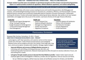 Sample Resume for Customer Service Health Manager Example Healthcare Manager Resume