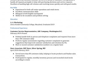 Sample Resume for Customer Service Representative In Retail Customer Service Representative Resume Examples – Resumebuilder.com