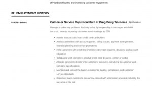 Sample Resume for Customer Service Representative Telecommunications Bilingual Customer Service Representative