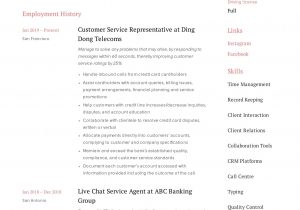 Sample Resume for Customer Service Representative Telecommunications How to: Customer Service Representative Resume &   12 Pdf Samples