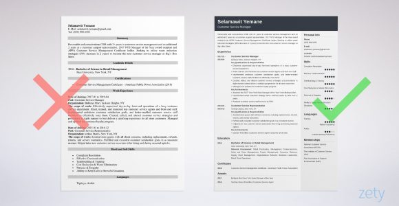 Sample Resume for Customer Service Team Leader Customer Service Manager Resume Sample [lancarrezekiqjob Description]