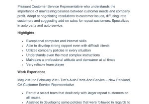 Sample Resume for Customer Service Tim Hortons 30lancarrezekiq Customer Service Resume Examples á Templatelab