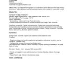 Sample Resume for Customs Administration Graduate Fresh Graduate Resume Pdf English as A Second or foreign …
