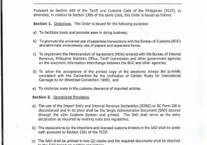 Sample Resume for Customs Broker Philippines Cmo29 2015 Revised Procedures Documentation Process for formal … Sample Resume for Customs Broker Philippines Cmo29 2015 Revised Procedures Documentation Process for formal …