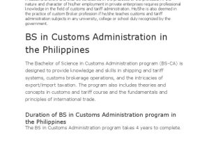 Sample Resume for Customs Broker Philippines Customs Broker Profession Pdf Customs Cargo