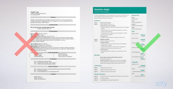 Sample Resume for Cyber Security Graduate Cyber Security Resume Sample [also for Entry-level Analysts]