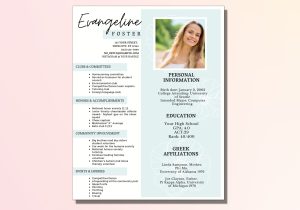 Sample Resume for Dance Team Captain Resume without Photo – Etsy.de
