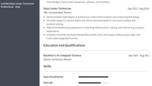 Sample Resume for Data Center Technician Data Center Technician Resume Sample, Example & Writing Tips 2022 …