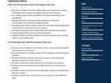 Sample Resume for Data Security Analyst Position Cyber Security Resume Examples & Writing Tips 2022 (free Guide)