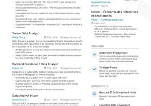 Sample Resume for Data Warehouse Analyst top Business Data Analyst Resume Examples   Expert Tips Enhancv.com