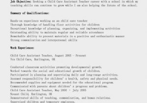 Sample Resume for Daycare assistant Teacher Child Care Teacher Resume Sample October 2021 Sample Resume for Daycare assistant Teacher Child Care Teacher Resume Sample October 2021