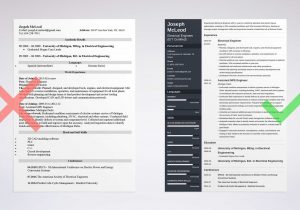 Sample Resume for Diploma Electrical Engineer Electrical Engineering Resume: Template for An Engineer [tips]