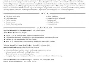 Sample Resume for Domestic Helper Abroad Abroad Resume for W Domestic Worker Sample Resume for