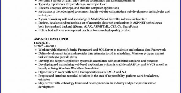 Sample Resume for Dot Net Developer Experience 5 Years Sample Resume for Dot Net Developer Experience 5 Years