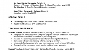 Sample Resume for Early Childhood Educator Job Early Childhood Education Resume Samples