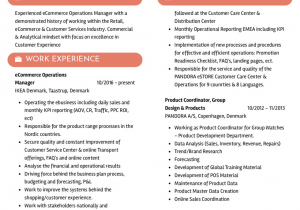 Sample Resume for Ecommerce Operations Manager Downloadable E Merce Operations Manager Resume Ikea