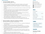 Sample Resume for Electrical and Electronics Engineer Electrical Engineer Resume Example & Writing Tips for 2020