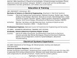 Sample Resume for Electrical and Electronics Engineer Sample Resume for A Midlevel Electrical Engineer