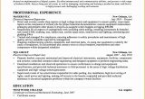 Sample Resume for Electrical Engineer Fresh Graduate 8 Electrical Engineering Resume Example