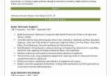 Sample Resume for Electronics and Communication Engineer Experienced Pdf Electronics Engineer Resume Samples