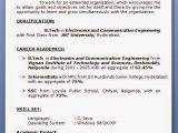 Sample Resume for Electronics and Communication Engineer Experienced Pdf Sample Resume for Electronics and Munication Engineer