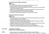 Sample Resume for Electronics and Communication Engineer Fresher Good Resume for Electronics Engineer Electronic Engineer