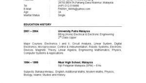 Sample Resume for Electronics Engineer Fresh Graduate Fresh Graduate Resume Sample Electronics