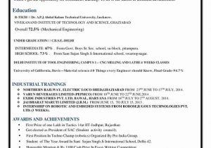 Sample Resume for Engineering Students India Sample Resume for Civil Engineer Fresh Graduate India