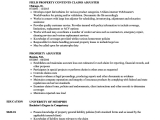 Sample Resume for Entry Level Claims Adjuster Insurance Adjuster Claims Adjuster Resume