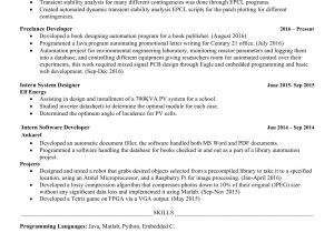 Sample Resume for Entry Level Electrical Engineer Entry Level Electrical Engineer Resume Resumes